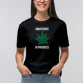 Words of Wonder Amusement in Progress T-Shirt- Black