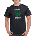 Words of Wonder Amusement in Progress T-Shirt- Black
