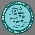 Walk In The Park Unisex Triblend T-Shirt - Premium Heather