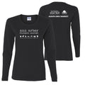 Ann Arbor Farmers Market Womens Cotton Long-Sleeve T-Shirt - Black