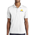 UMBA Embroidered RacerMesh Polo - White