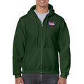 WGC - Every Man A Tiger Zip Hoodie - Forest