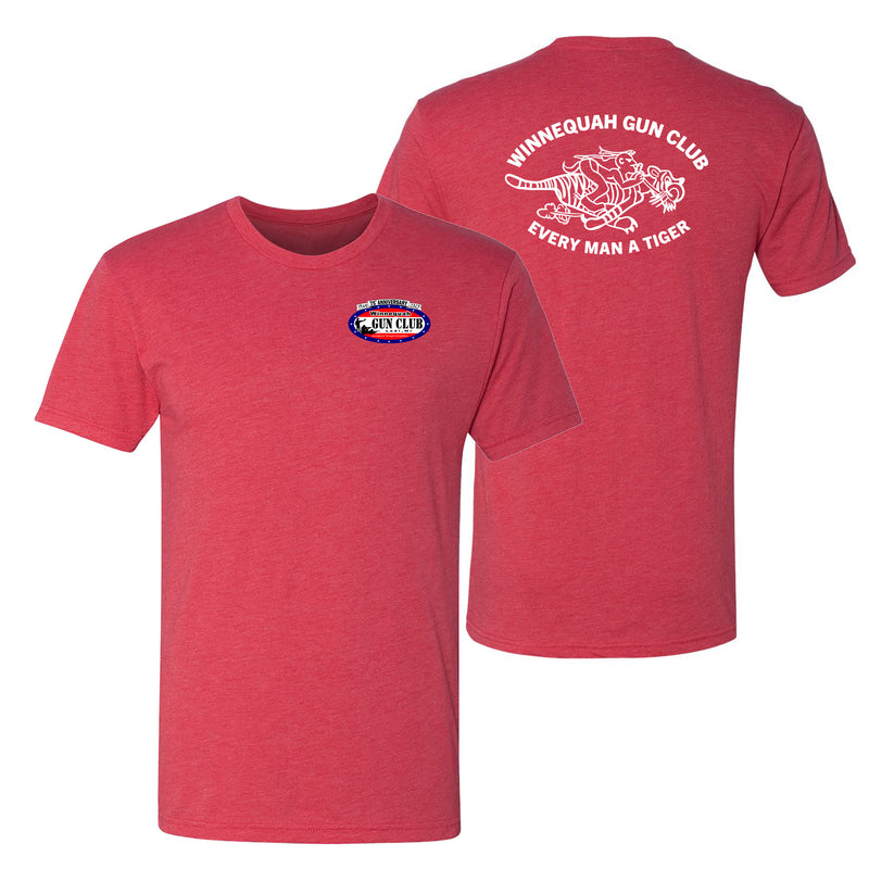 WGC - Every Man A Tiger Comfort T-Shirt - Vintage Red