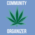 Words of Wonder Community Organizer T-Shirt- Carolina Blue