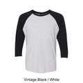 Next Level Apparel Unisex 3/4 Sleeve Triblend Raglan Tee