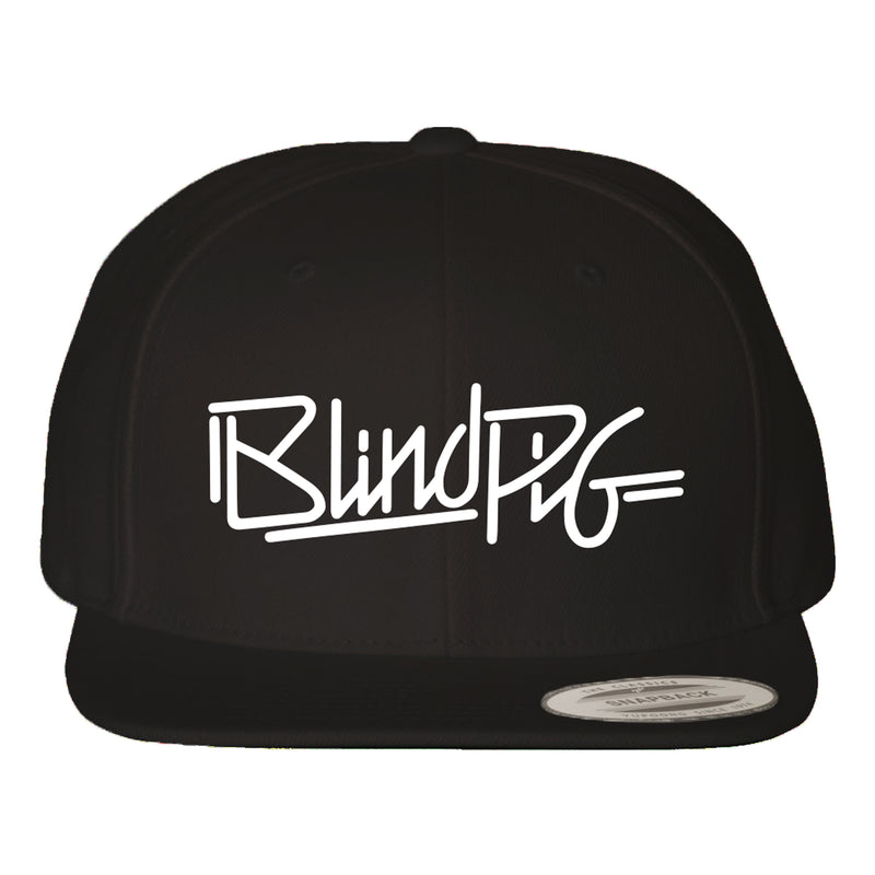 Blind Pig Yupoong Snapback Cap - Black