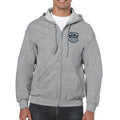 NYPD Triathlon Team Zip Hoodie- Sport Grey