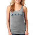 NYPD TRIATHLON SBRC LADIES TANK - HEATHER GREY