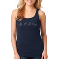 NYPD TRIATHLON SBRC LADIES TANK - NAVY