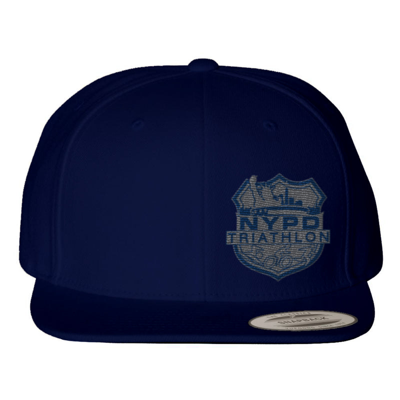 NYPD Triathlon Web Logo - Flatbill Navy