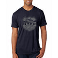 NYPD Triathlon Team Distress Logo Tee - Vintage Navy